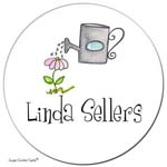 Sugar Cookie Gift Stickers - Watering Can